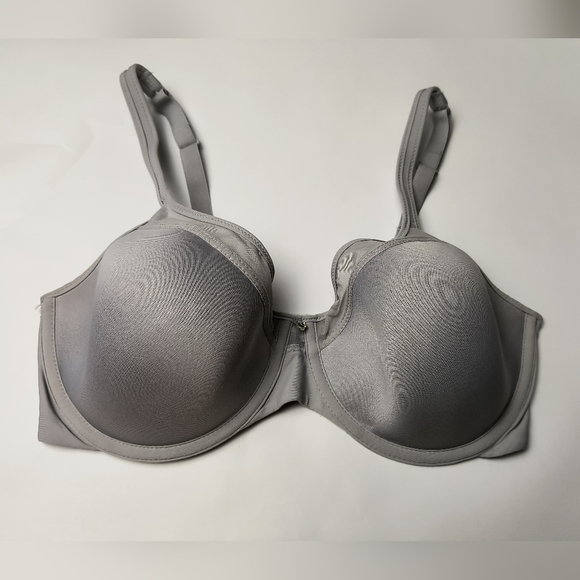 Bali Other - Bali Classic Gray Underwire Bra Adjustable Size 36D